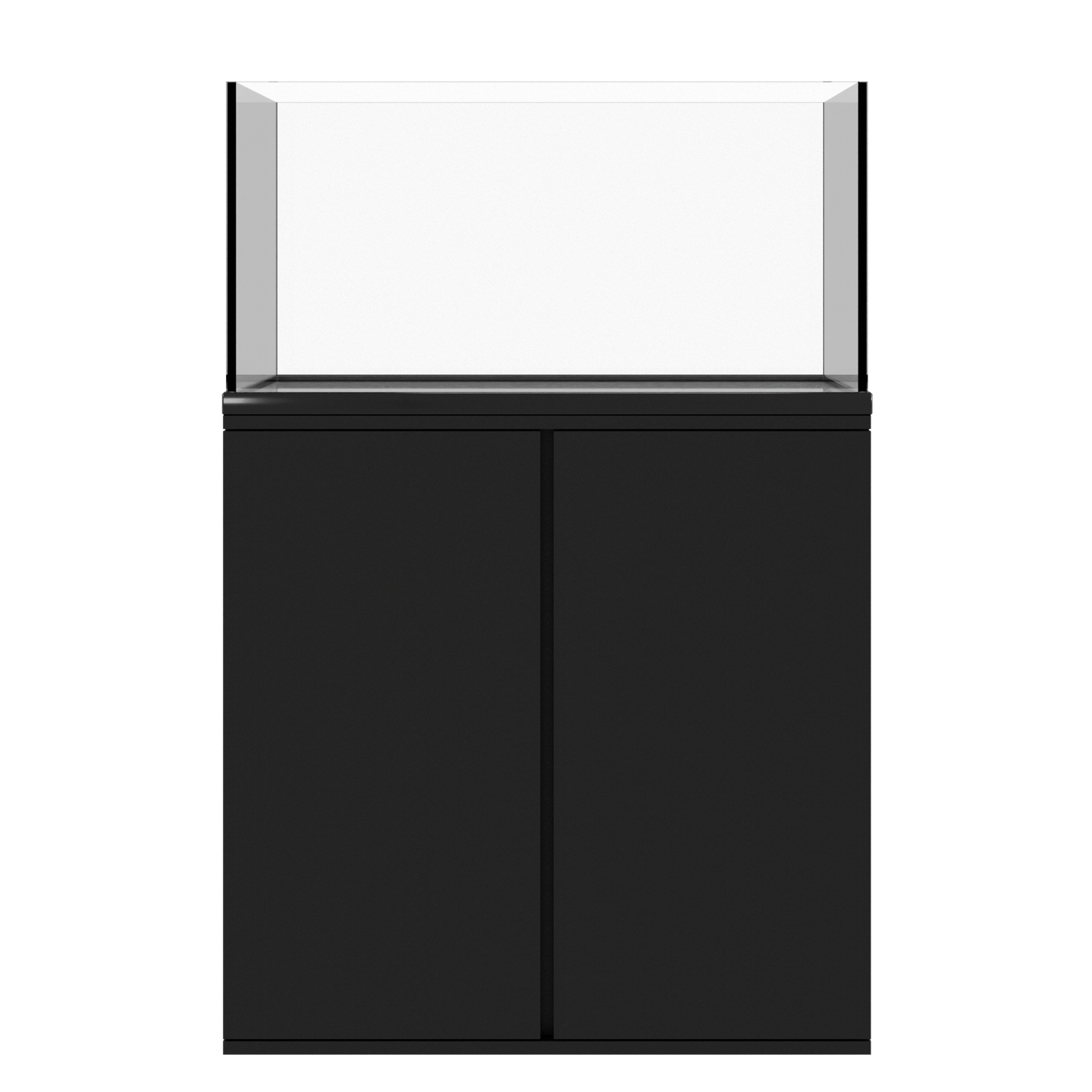 50 Gallon Turnkey Freshwater Aquarium Package - Black Stand